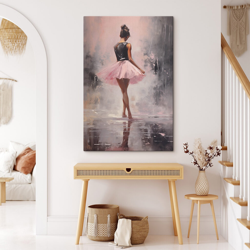 Ballerina im rosa Tutu — Interieur 2