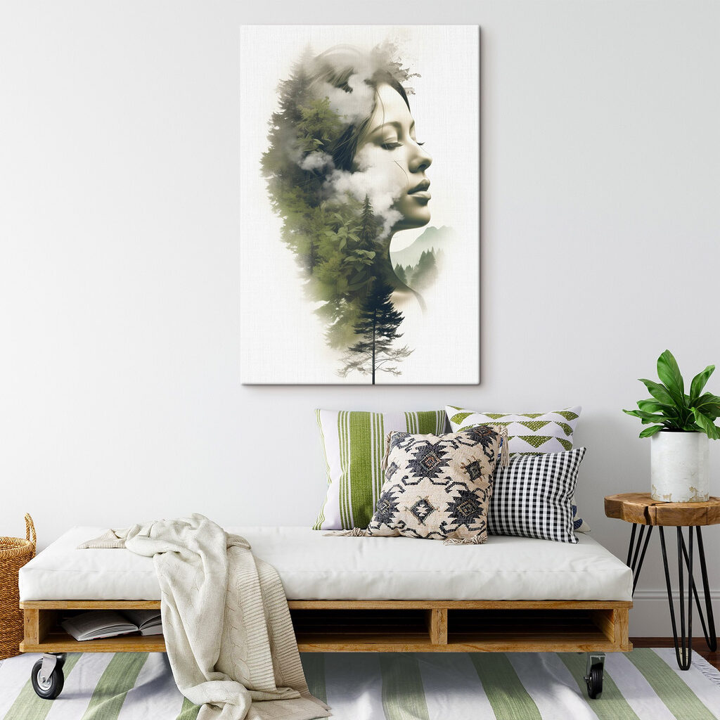 Stilles Profil im Waldnebel — Interieur 2