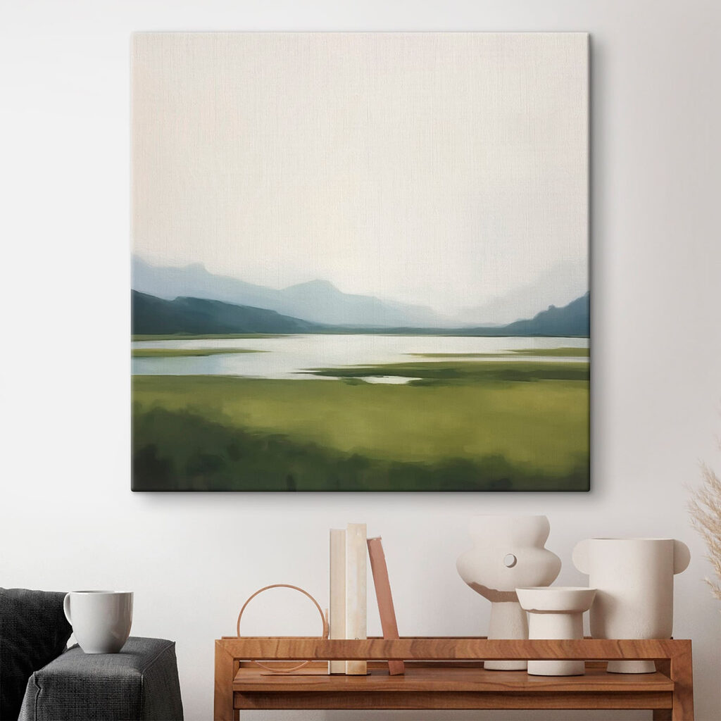 Ebene unter blassem Himmel — Interieur 1