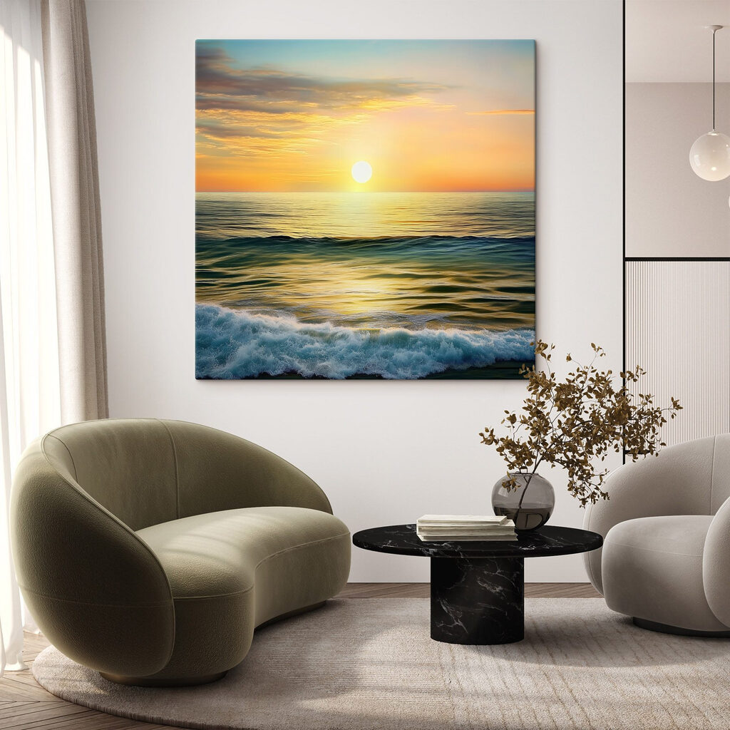 Goldene Sonne am Horizont — Interieur 2