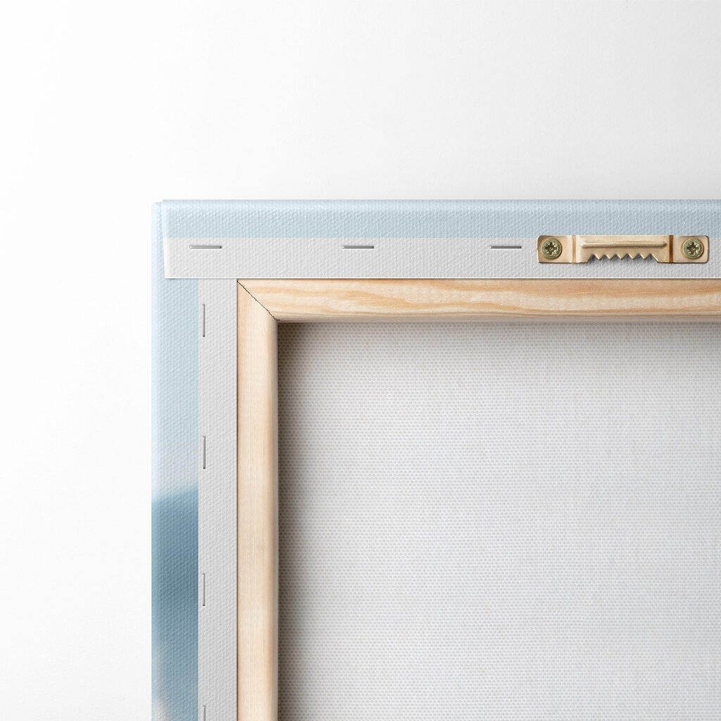 Blasse Gräser, blauer Horizont — Rückseite