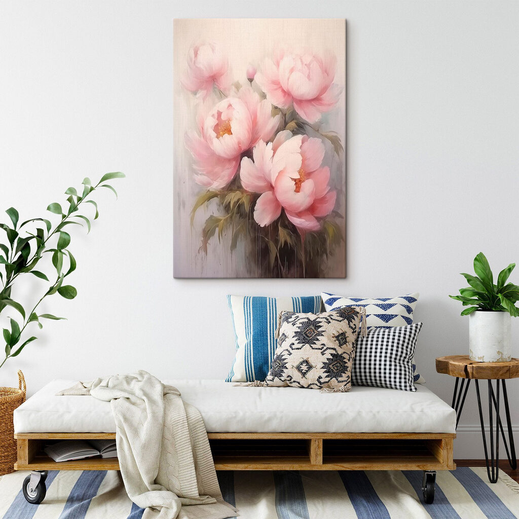 Sanfte Pfingstrosen — Interieur 2