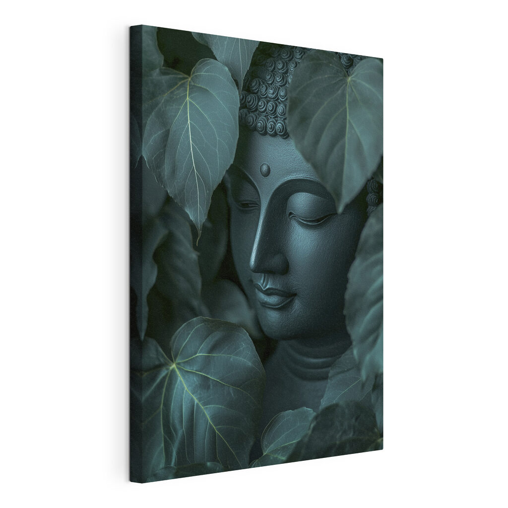 Buddha hinter Herzblättern — Produktansicht
