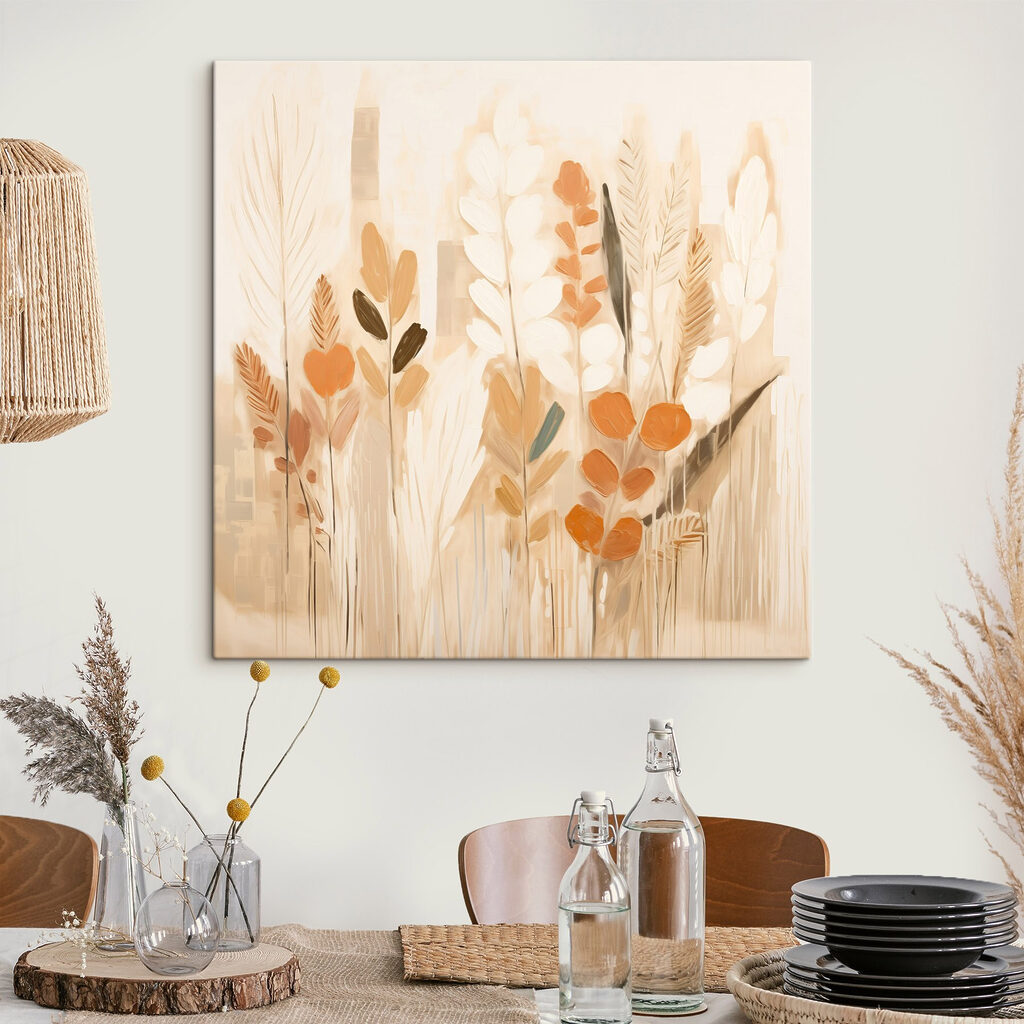 Trockene Stängel in Pastell — Interieur 3