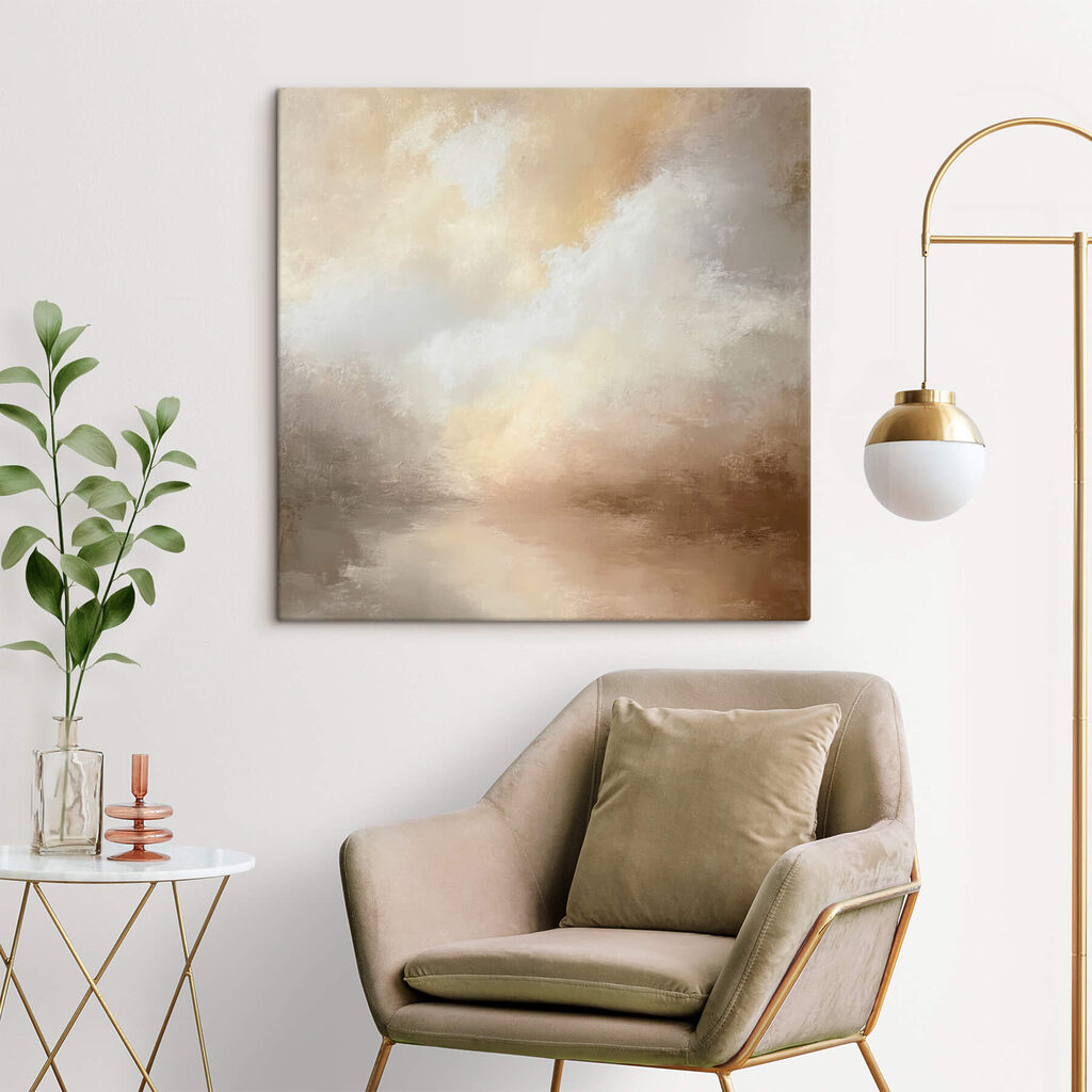 Goldlicht in sanften Wolken — Interieur 3