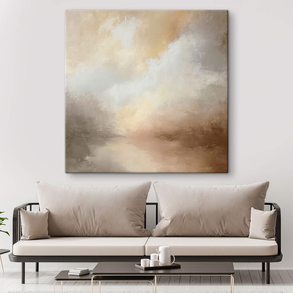 Goldlicht in sanften Wolken — Interieur 1