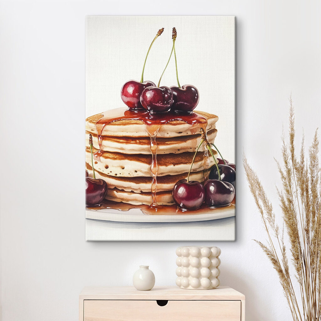 Pfannkuchen mit glänzenden Kirschen — Interieur 1