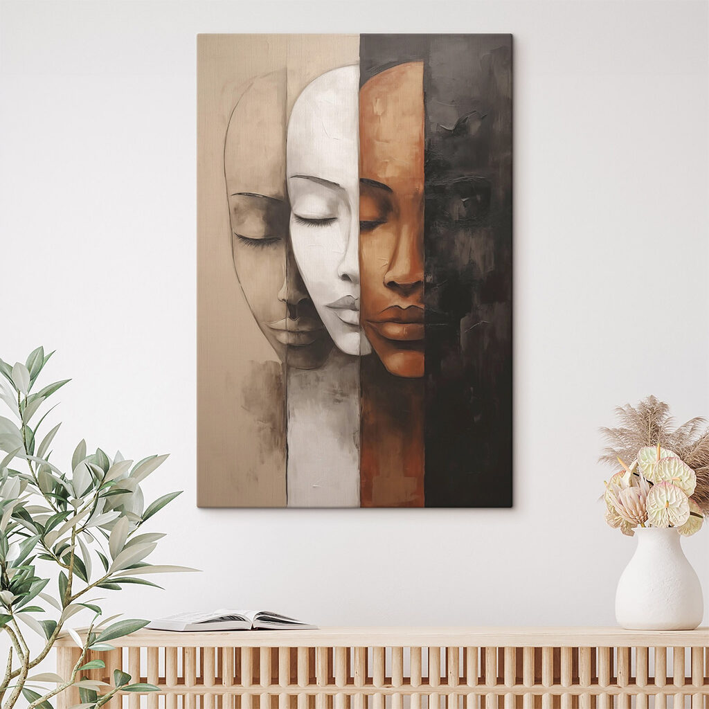 Gesicht in Streifen — Interieur 1