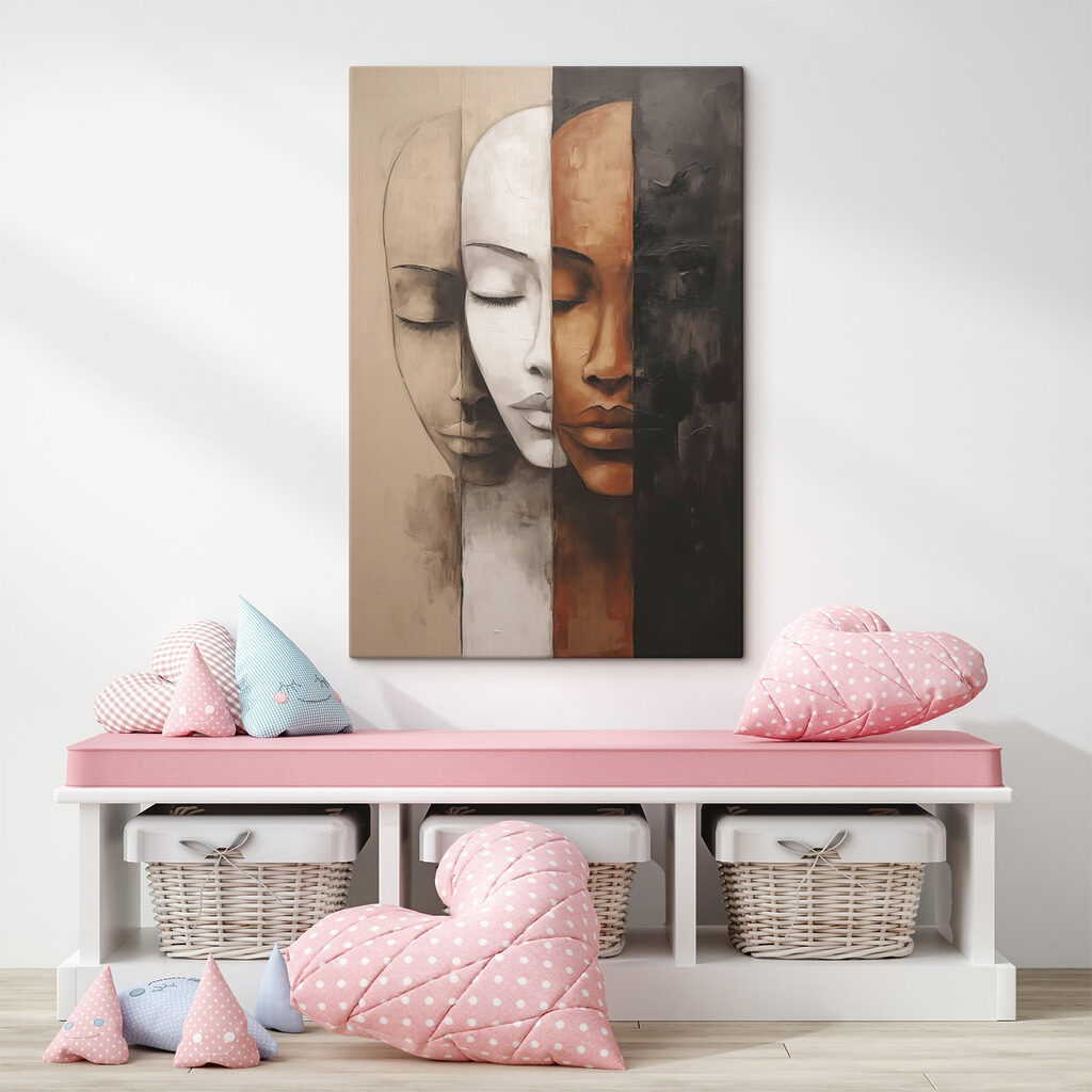 Gesicht in Streifen — Interieur 2