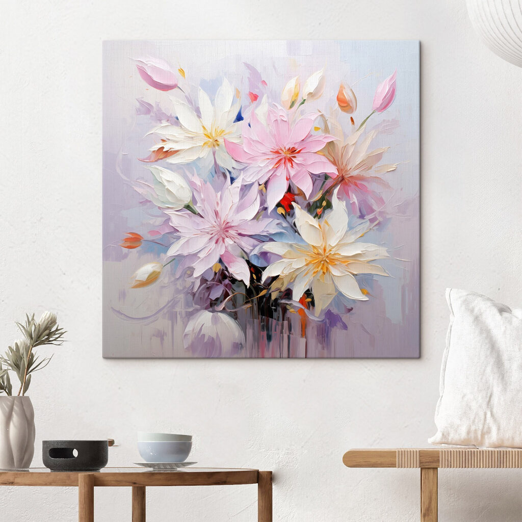Heller Strauß mit Blütenspitzen — Interieur 3