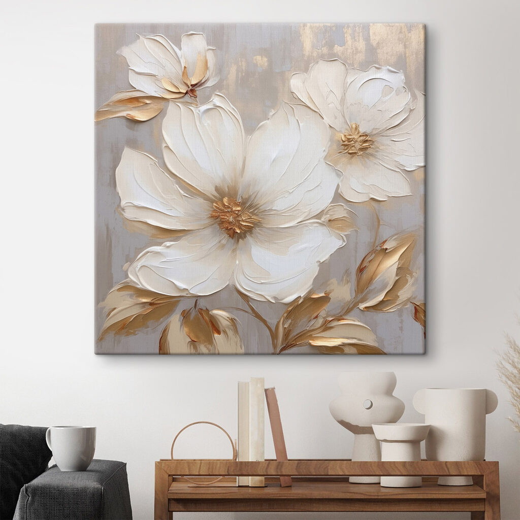 Magnolie mit goldenen Blättern — Interieur 1