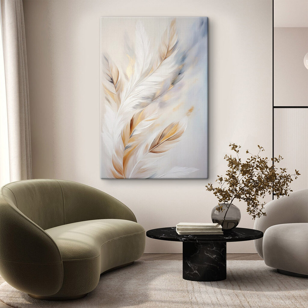 Blasse Federn im Licht — Interieur 2