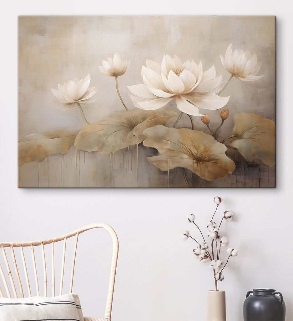 Lotus in sanftem Licht — Interieur 1