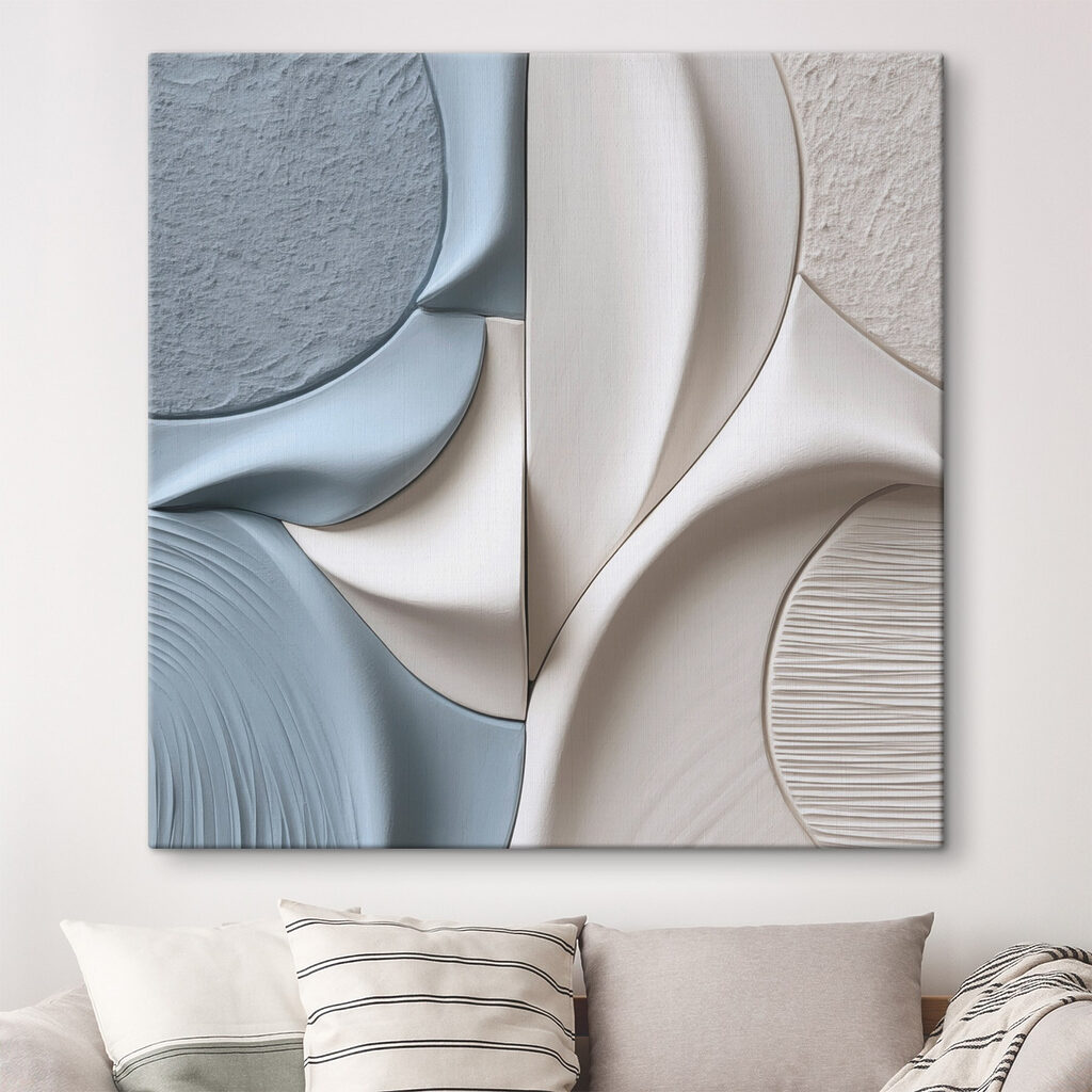 Weiße Rundungen und Flächen — Interieur 2