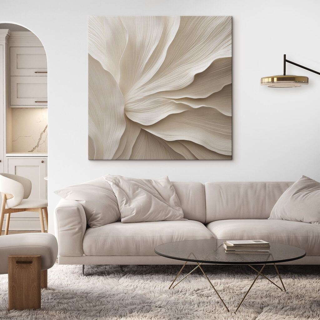 Blasse Fächer in einem Interieur