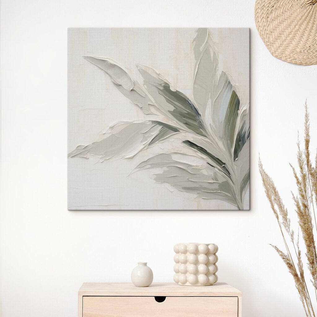 Graugrünes Blattwerk — Interieur 1