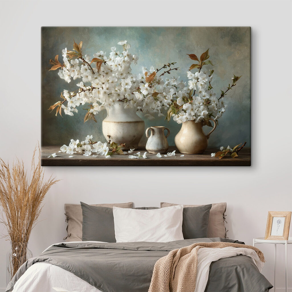 Drei Kannen mit Blüten — Interieur 2