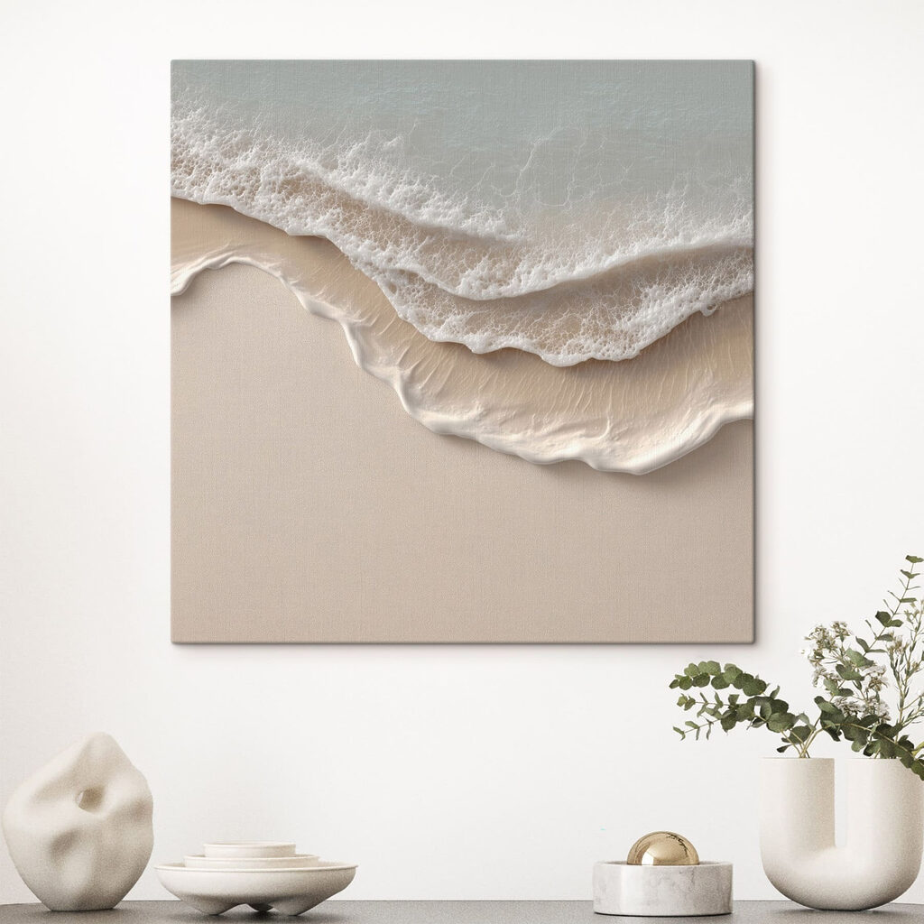 Schaumrand über Sand — Interieur 3
