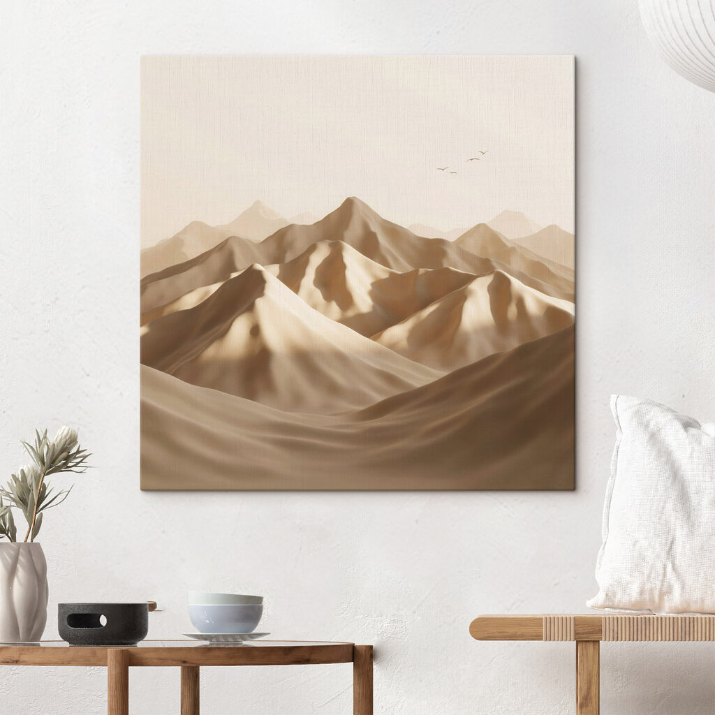 Sandberge mit sanftem Schatten — Interieur 2