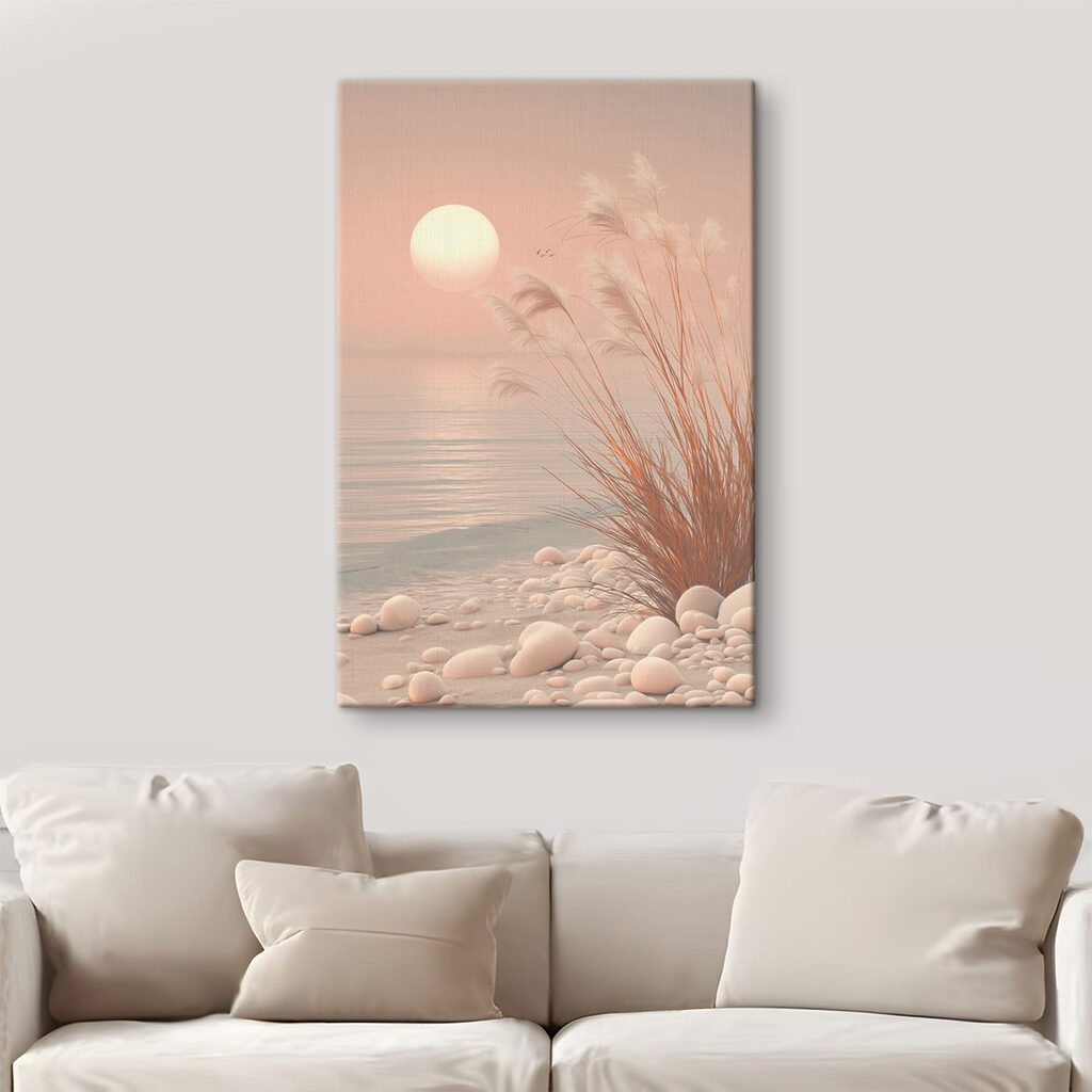 Sonne über dem Kieselstrand — Interieur 3