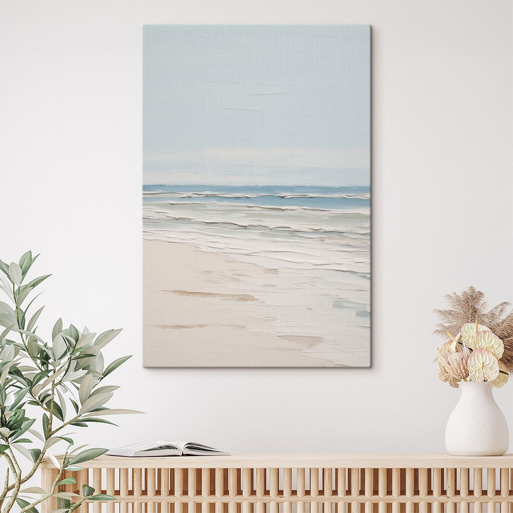 Blasse Brandung am Strand — Interieur 1
