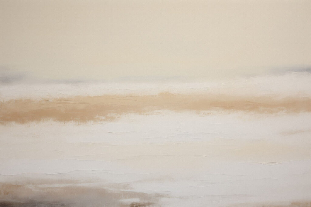 Sanfter Horizont in Sandfarbe — ganzes Design