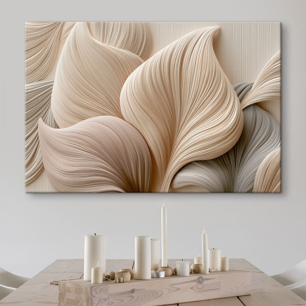 Große geäderte Blätter — Interieur 3