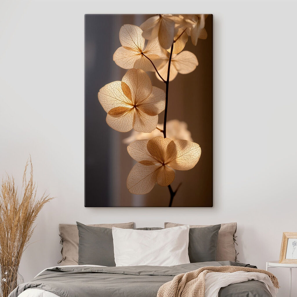 Helle Blüten im Abendschatten — Interieur 2