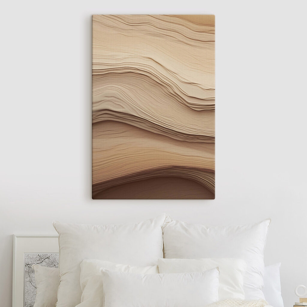 Fließende Sandbänder — Interieur 1