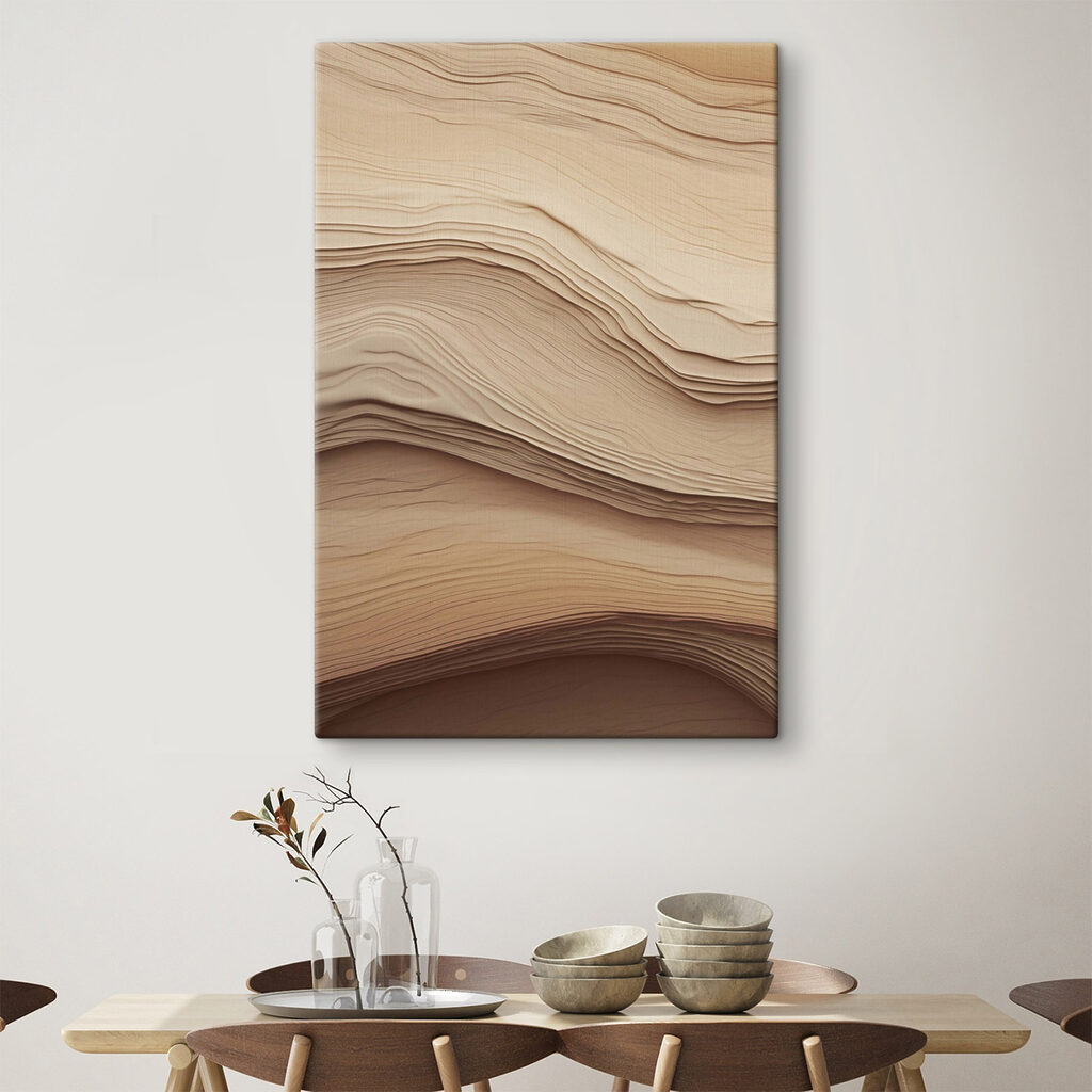 Fließende Sandbänder — Interieur 2