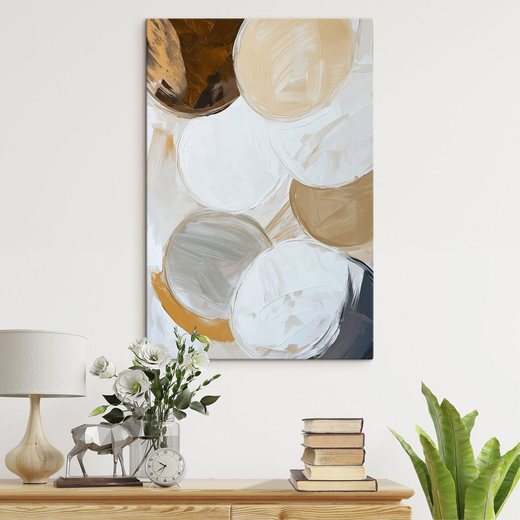 Gold neben Weißtönen — Interieur 1