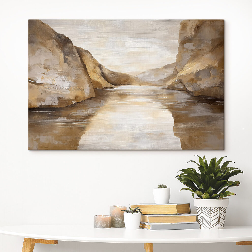 Felsküste im goldenen Dunst — Interieur 2