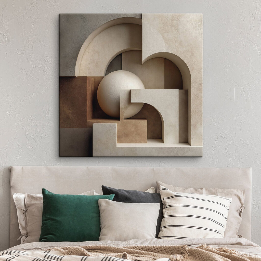 Kugeln zwischen Bogengängen — Interieur 2
