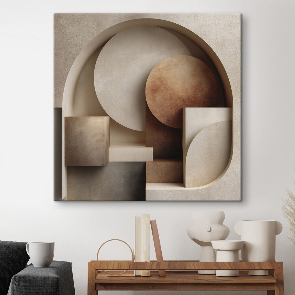 Runde Formen in Nischen — Interieur 1