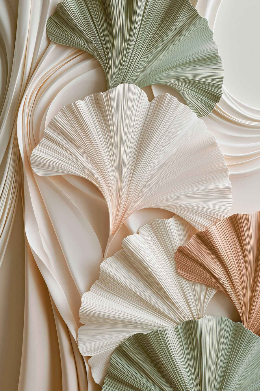 Gefaltetes Licht — ganzes Design