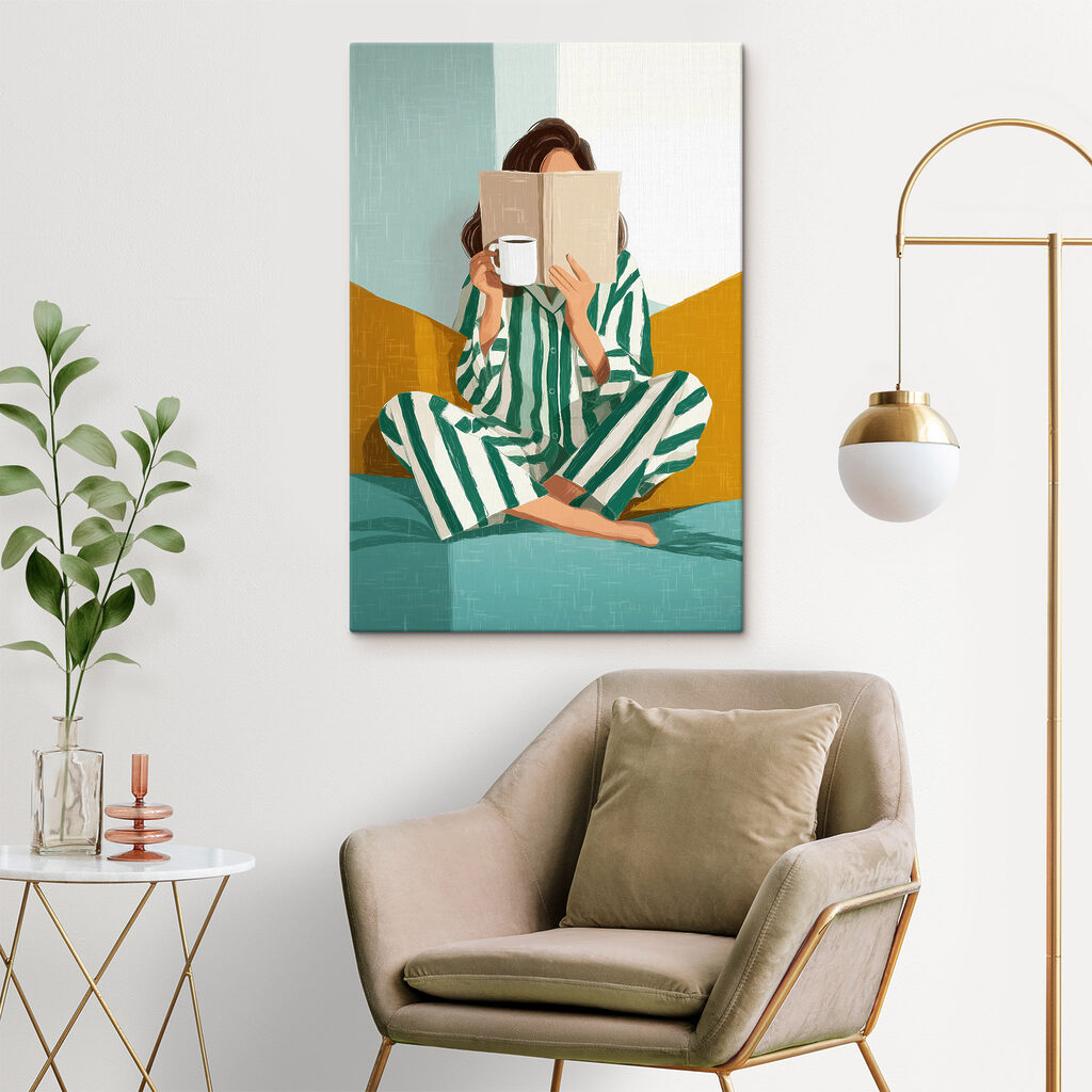 Lesen im gestreiften Pyjama — Interieur 2