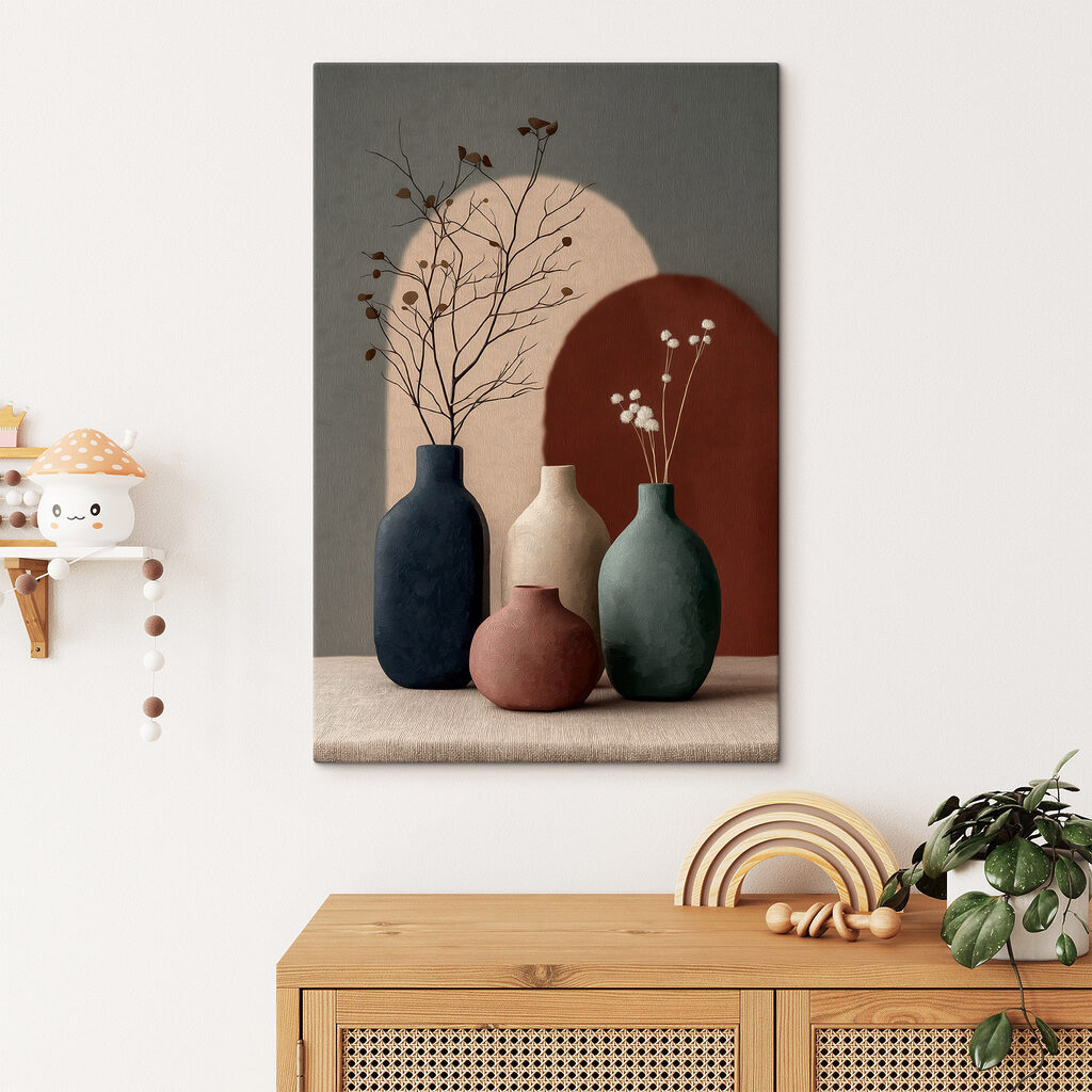 Stillleben mit Vasen — Interieur 2