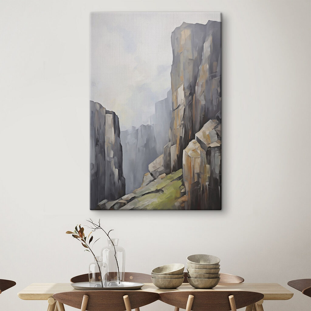 Grüner Pfad an Felssäulen — Interieur 2