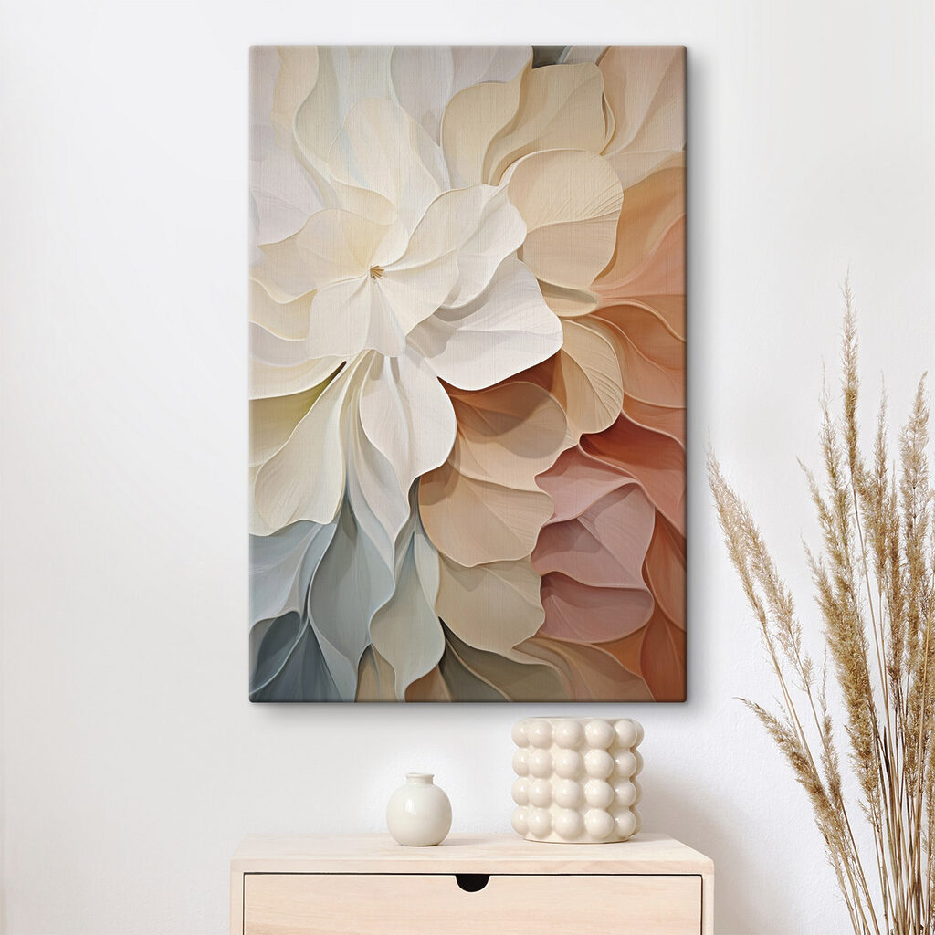 Blütenfächer in Pastell — Interieur 2