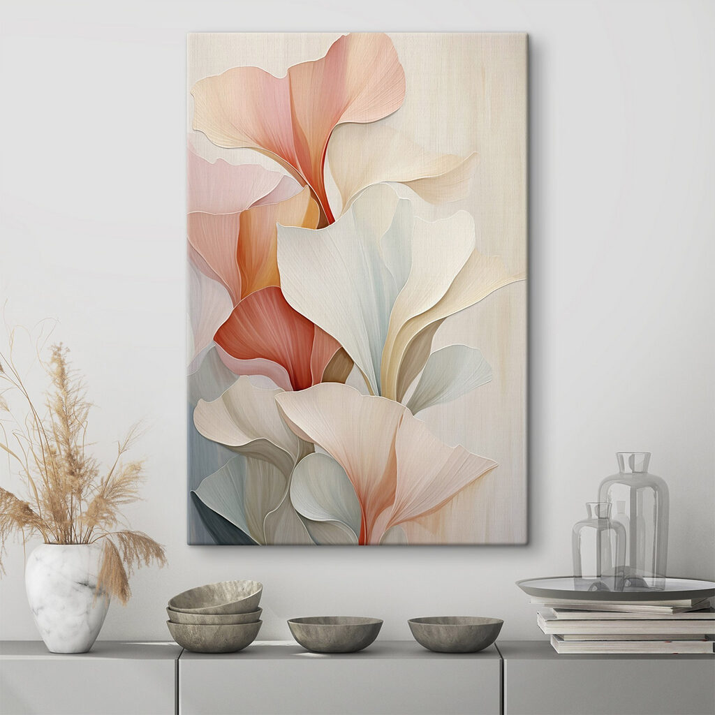 Rosa und cremeweiße Kelche — Interieur 2