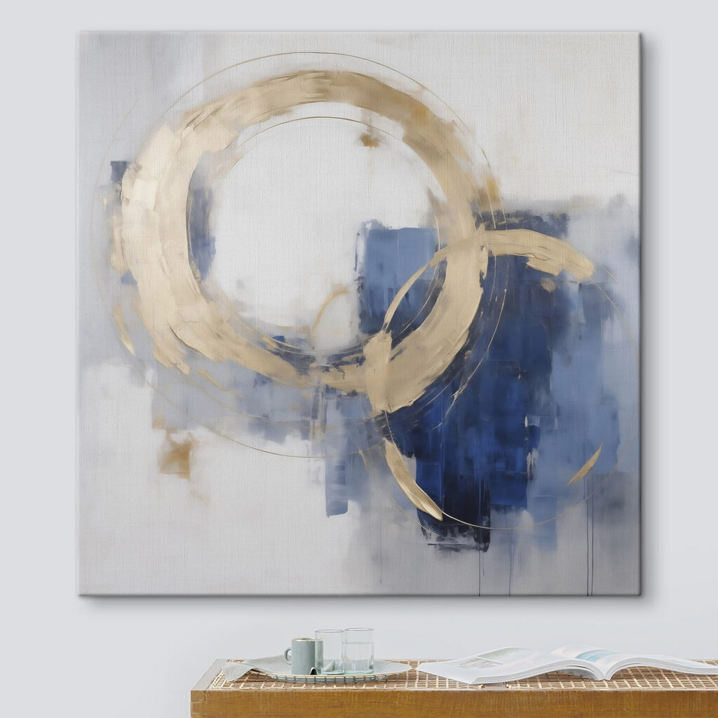 Goldener Ring über Blau — Interieur 2
