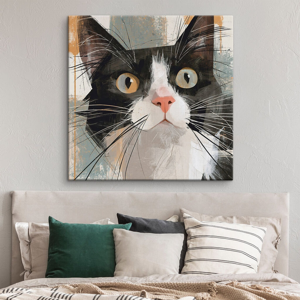 Katze mit Bernsteinaugen — Interieur 1