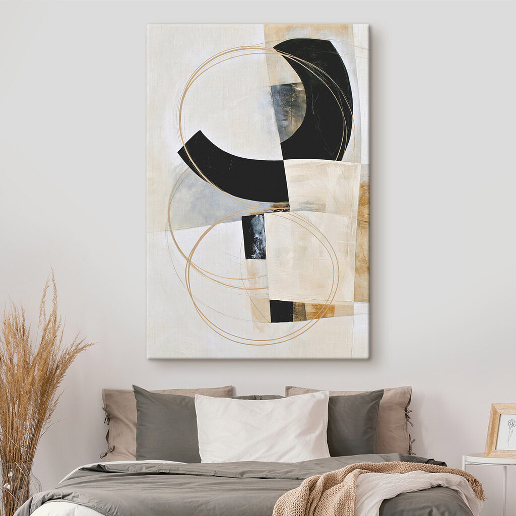 Schwarzer Bogen im Goldkreis — Interieur 2