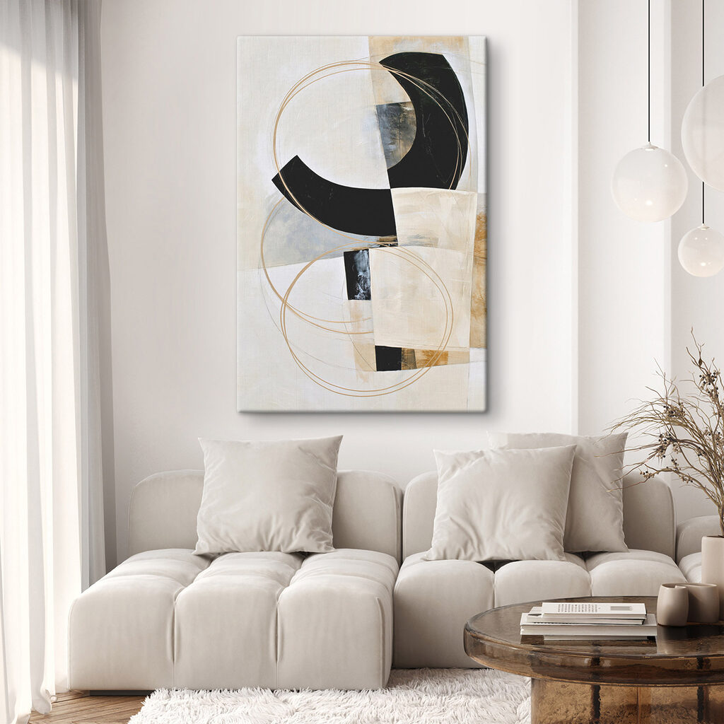 Schwarzer Bogen im Goldkreis — Interieur 1