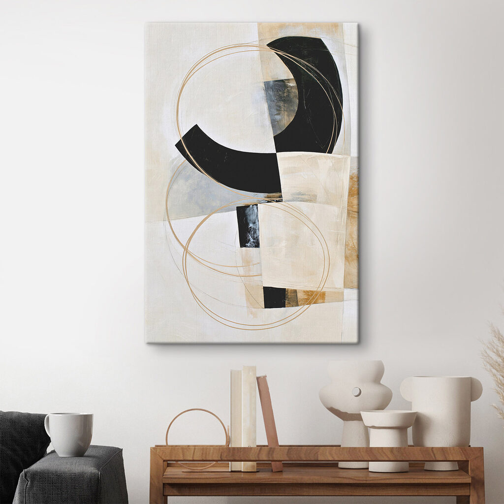 Schwarzer Bogen im Goldkreis — Interieur 3