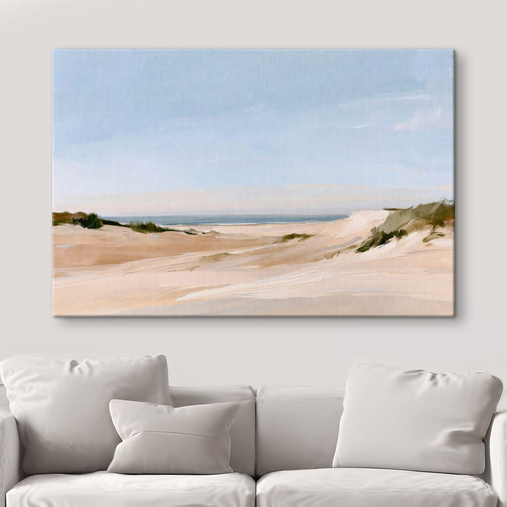 Flache Dünen unter Sommerblau — Interieur 2