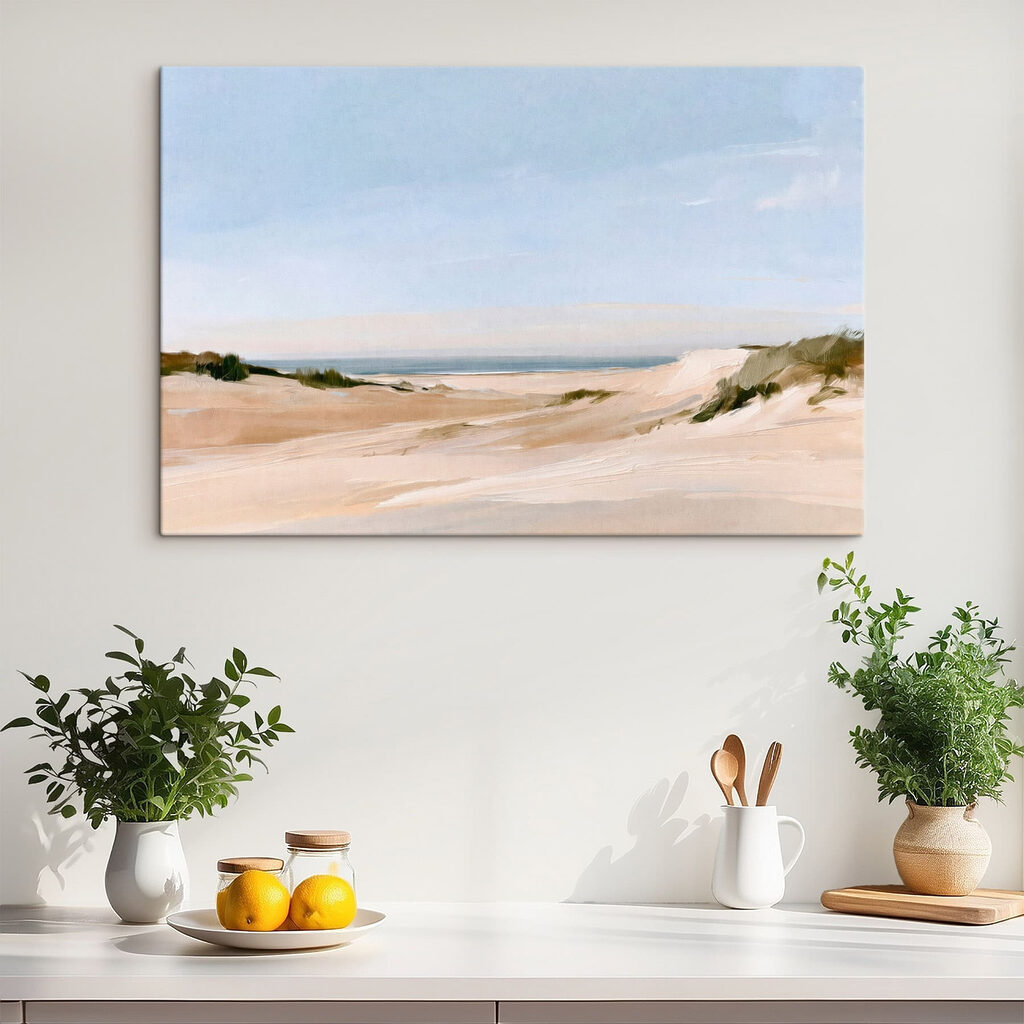 Flache Dünen unter Sommerblau — Interieur 3