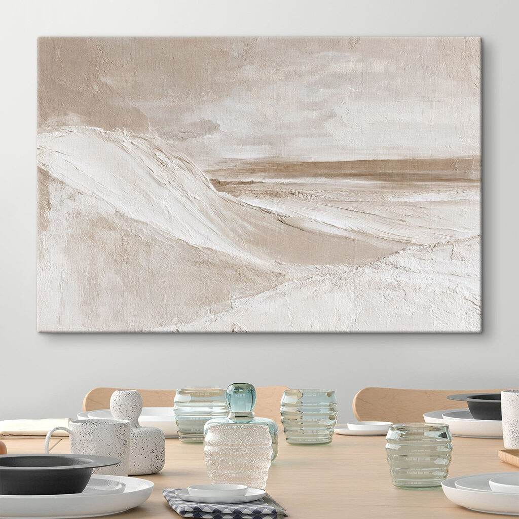 Gemalte weiße Brandung — Interieur 3