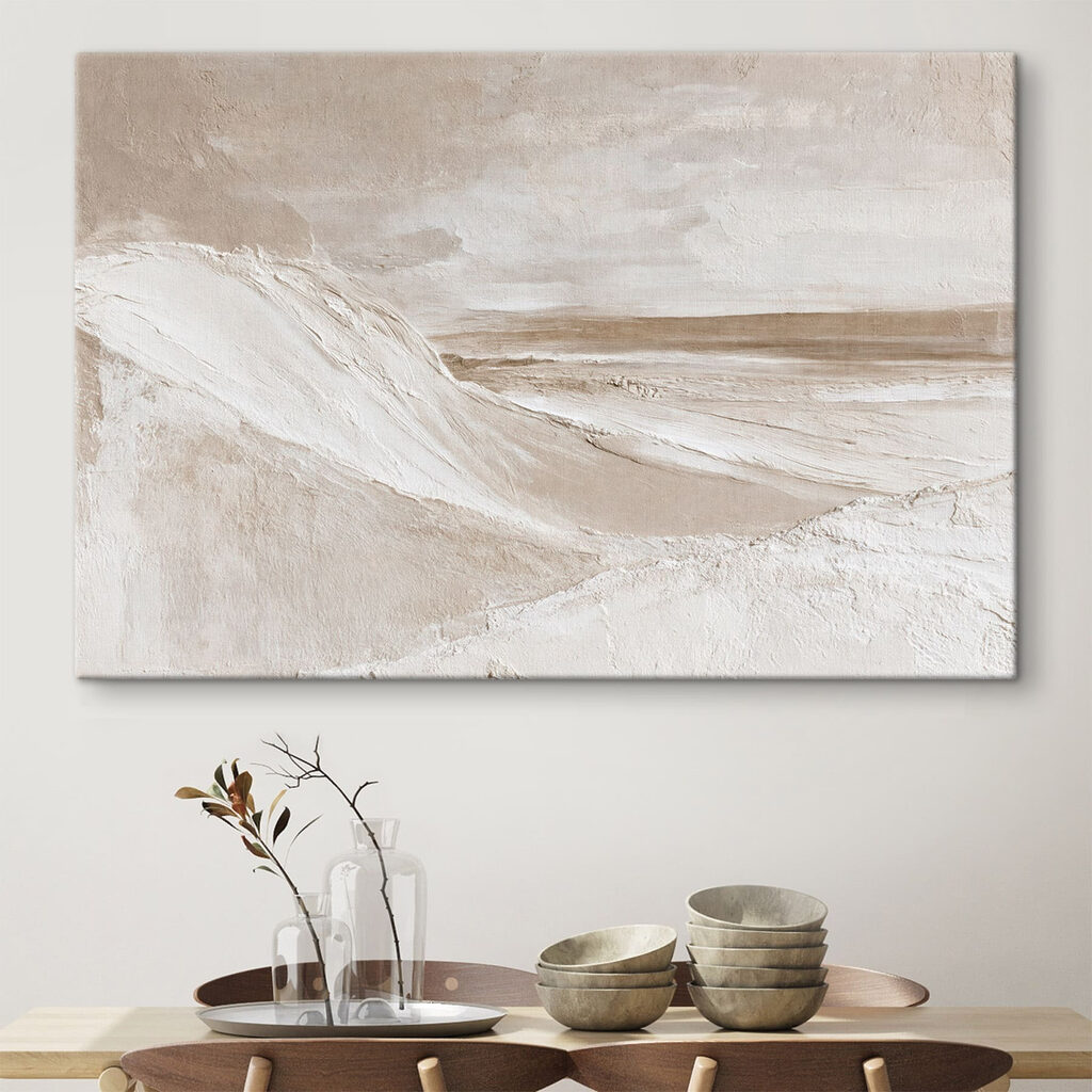 Gemalte weiße Brandung — Interieur 1