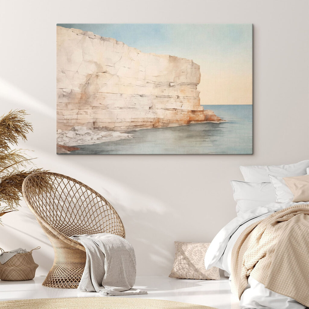 Blasse Felswand am Meer — Interieur 1